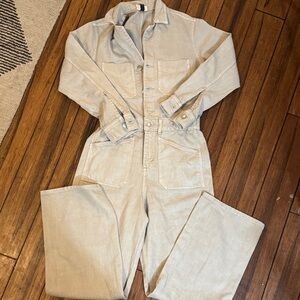 Universal Thread Beige Utility Jumpsuit